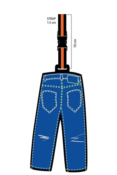 Boldy Oznaka za kofer Etiketa za kofer Torba Etiketa za prtljag sa remenom Ko...