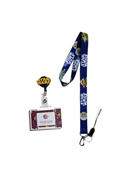 neptünstore Set de 3 piese Star Wars: șnur pentru gât și telefon + suport pen...