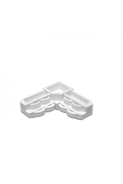 Flaş Group Pvc Kapı Pencere Sineklik 17x25 Köşe Takozu Köşe Bağlantı Beyaz Renk