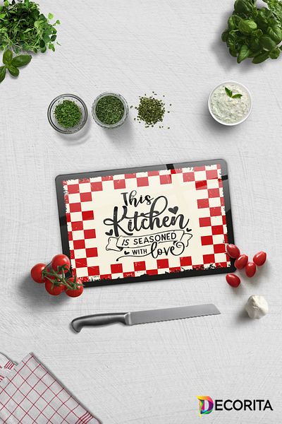 Decorita Glass Cutting Board - Glass Cutting Board |   Kitchen Love |   20cm X 30cm