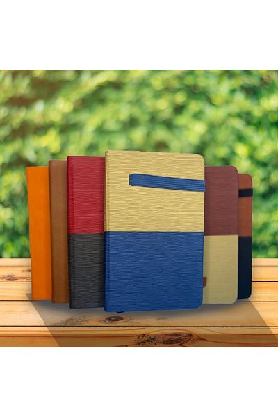 The Color Of Life 14.5x9.5 Thermo Leather Notebook