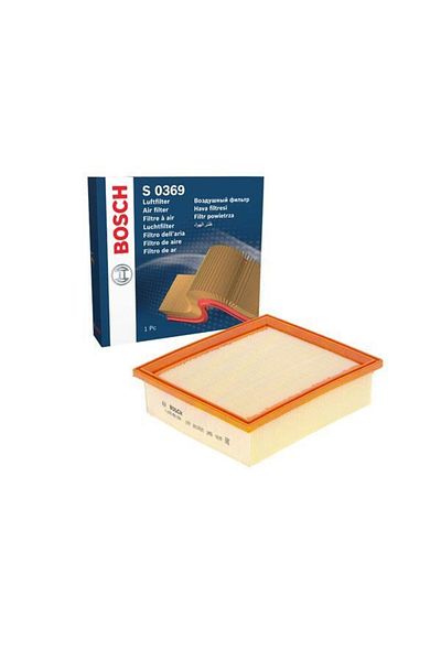 Bosch F026400369 فلتر الهواء فيات 500 X، جيبرينيجيد، كومباس