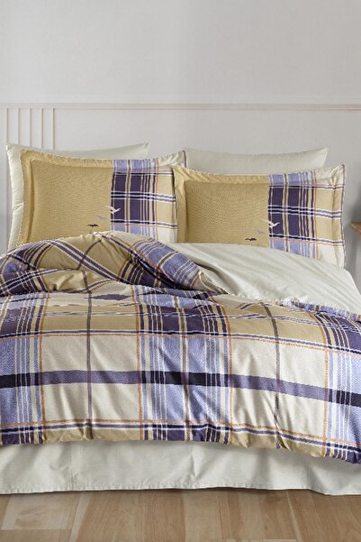 Hobby Σετ Παπλωματοθήκης με Κέντημα Yolanda Saten Διπλό