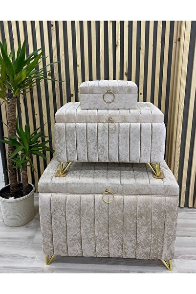 Duru Çeyiz Sandıkları Asude Söz Nişan Bohça Gelin Düğün Çeyiz Sandık 3lü Dügü...