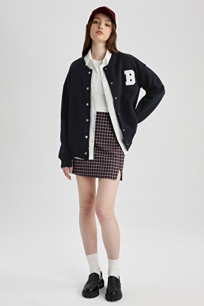 DeFacto Baskılı Bomber Ceket