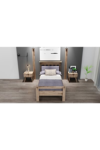 Ninnimo 100x200 Yatak Uyumlu Still Tek Kişilik Çırağan Genç Karyola