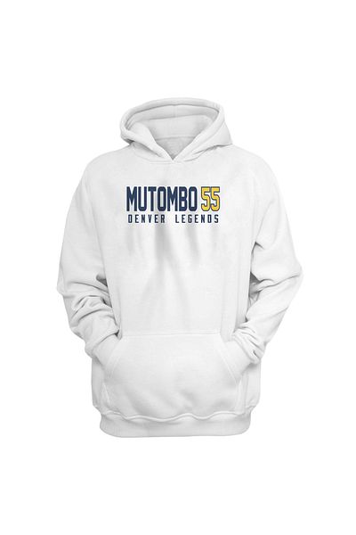 usateamfans Суичър с качулка Dikembe Mutombo