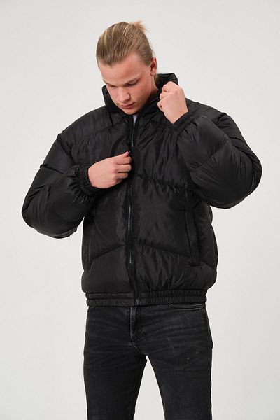 OCHO Unisex Rain Αντιανεμικό Bomber Oversize Cross Cut Παλτό Μπουφάν Αδιάβροχο