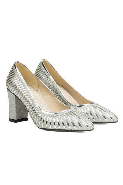 Pierre Cardin ®| Pc-52037-3478 Gumus - Women's Heeled Shoes