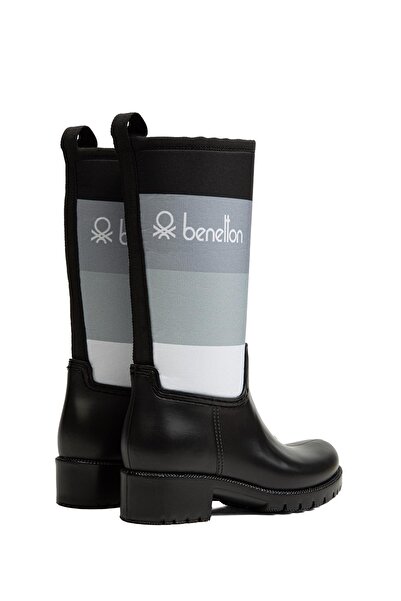 Benetton ® | Bn-50017 - 34124 Siyah Beyaz - Çocuk Bot