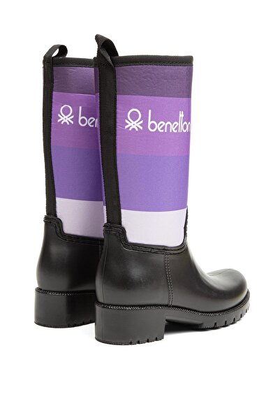 Benetton ® | Bn-50017 - 34124 Siyah Mor - Çocuk Bot