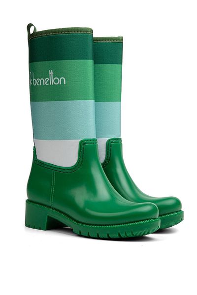 Benetton ® |   Bn-50017 - 34124 Πράσινο - Παιδικές Μπότες