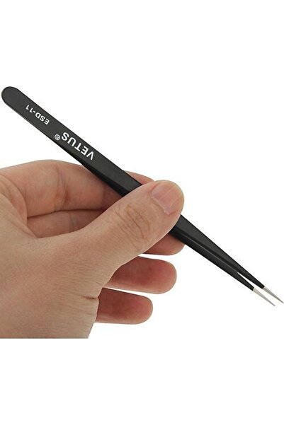 Vetus Esd-11 Antistatik (esd) Düz Uçlu Cımbız