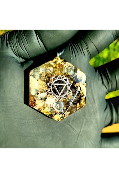 Singincraft Karın Çakra Orgonit Kolye (EL YAPIMI TASARIM ÜRÜNLER)