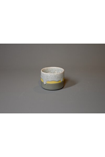 Molecule's Classic Yellow Grey Short Filter Mug