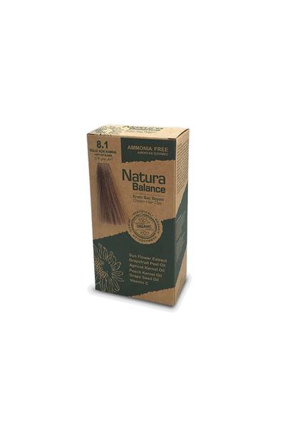 John Frieda Natura Balance Krem Saç Boyası Küllü Açık Kumral 8.1 1 Adet