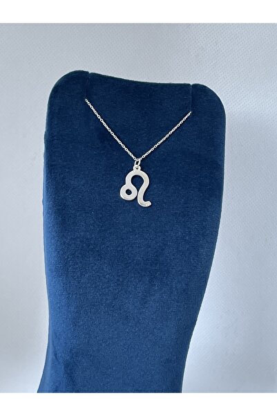 Armeks Gümüş Aslan Burcu Kolye - Aslan Kolye - Aslan Burcu - Burç Kolye - Güm...