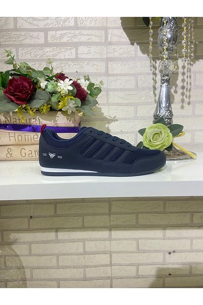 Tiglon Ανδρικά αθλητικά παπούτσια Casual Navy Blue