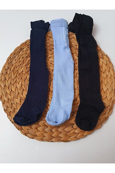 PİLEKİ BABY 3 قطع من الجوارب الطويلة للفتيات الصغيرات والأطفال من القطن المرن...