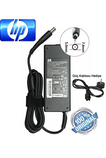 Alfamaks Bilgisayar Hp Pa-1900-08h2, Pa-1900-18h2 Orijinal Hp Şarj Cihazı Ada...