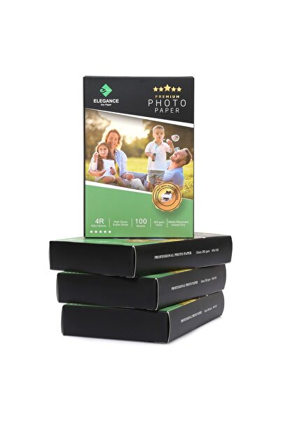 Fujifilm Elegance 4r 10x15 Cm Glossy 260gsm 400adet Fotoğraf Kağıdı 4 Lü