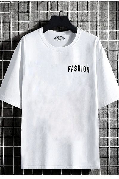 DEEPSENCE Λευκό μπλουζάκι Unisex Oversize - Bazaar Back Printed