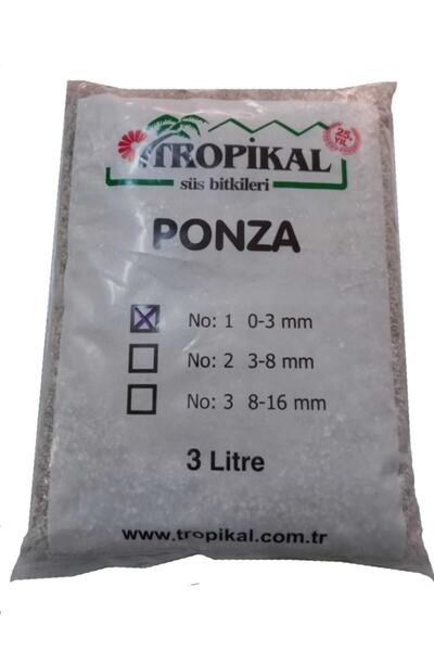KL HOME Klhome Tropikal Kahverengi Ponza Taşı 0-3 Mm 3 Litre
