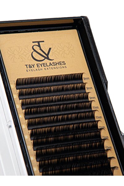 T&Y EYELASH İpek Kirpik , CC Kıvrım , 0.07 Kalınlık , Mix 09/11/13/15 mm , T&...