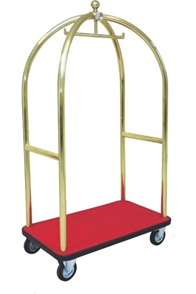 Arı Metal 7453 Valiz Taşıma Arabası Pirinç