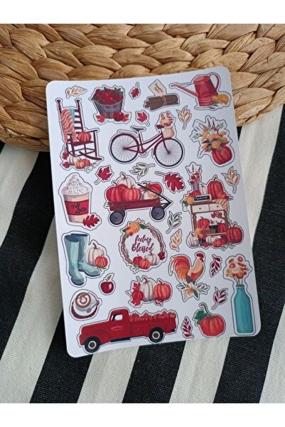 EyER Shoping Set nalepnica za telefon sa jesenjom tematikom