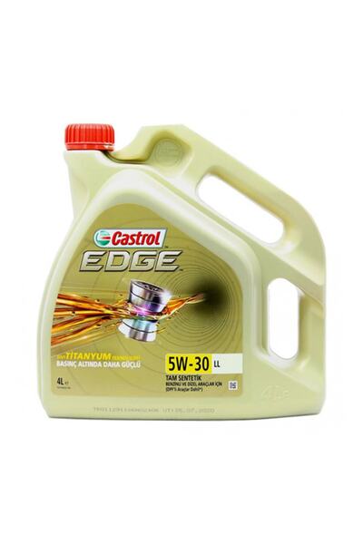 CASTROL Edge Titanium 5w-30 Ll 4 Lt Tam Sentetik Motor Yağı2023üretim