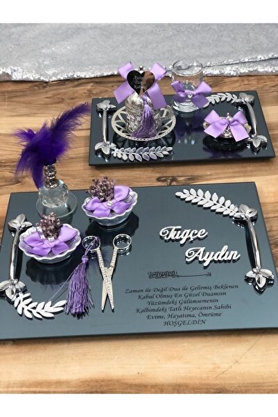 Denseden Süslü Söz Tavă de logodnă Suporturi pentru inele Suport pentru pene ...