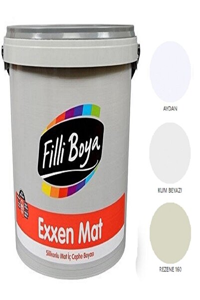Filli Boya Exxen Mat Silikonlu Mat Iç Cephe Boyası 7,5lt (aydan)