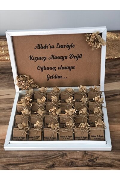 Masalsı Concept Özel Gün Çikolatası Kız Isteme Çikolatası, Söz Nişan Çikolata...