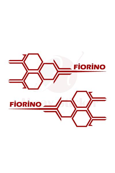 Akçay Sticker 30cm X 11cm Fiorino Bal Peteği Sticker Fiat Fiorino Sticker Fia...