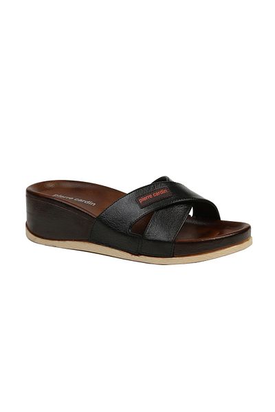 Pierre Cardin ® |   PC-7010-3485 Negru - Papuci de damă