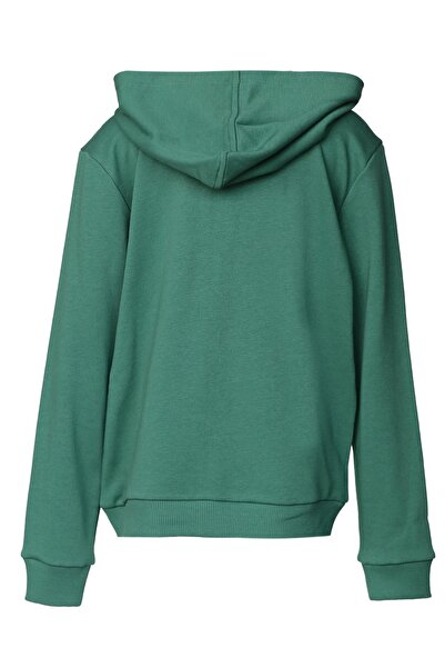 hummel Felisias Pamuklu Fermuarlı Kapüşonlu Sweat Unisex Çocuk Sweat 921599