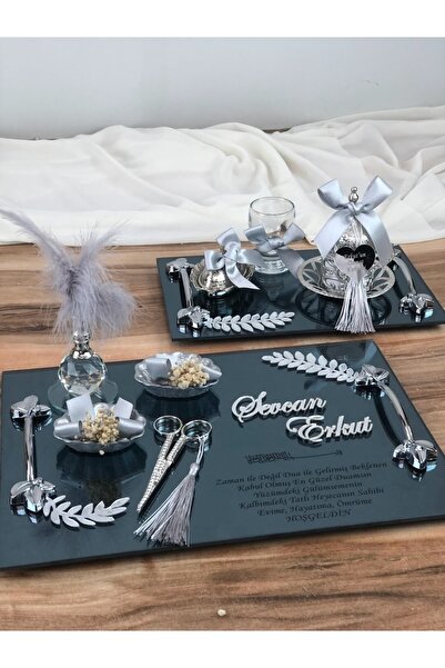 Denseden Tavă decorată pentru propuneri de căsătorie, tavă pentru promisiuni ...