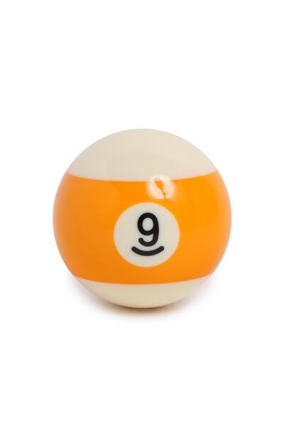 Kralbilardo Amerikan Bilardo Topu Tek Top 57.2 Mm 9 Numara