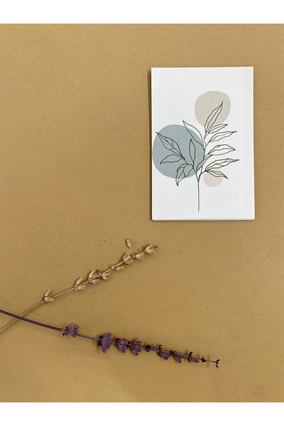 carton box Flower Patterned Packaging Card 100 Pieces