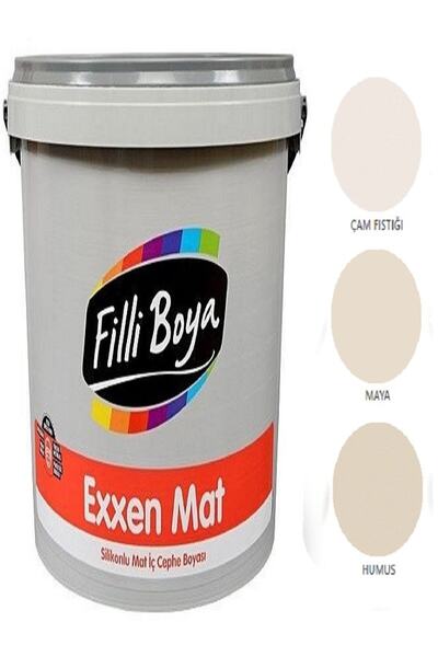 Filli Boya Exxen Mat Silikonlu Mat İç Cephe Boyası 7,5 lt (maya)
