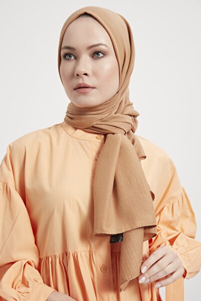 Gülsoy شال نسائي من القطن بتصميم كراميل - 18