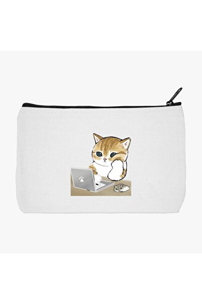 Siyer Yayınları Suport pentru pix cu imprimeu Computer Guy Cat