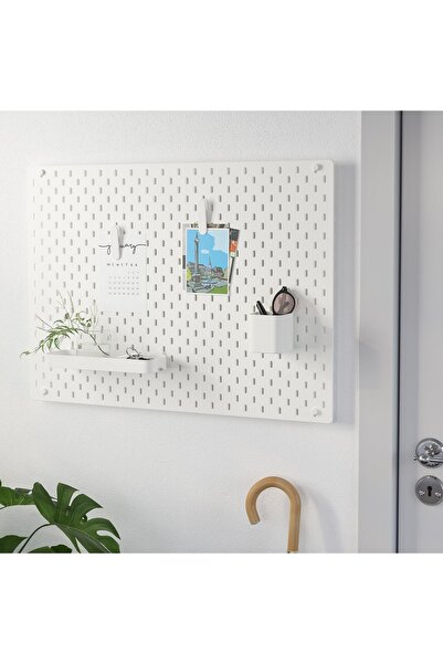 Hobiceyiz Çok Amaçlı Pano, Beyaz, 76x56 Cm, Skadıs
