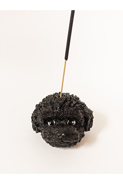 ABAD.HANDMADE Poodle Köpek Figürü Çubuk Tütsülük