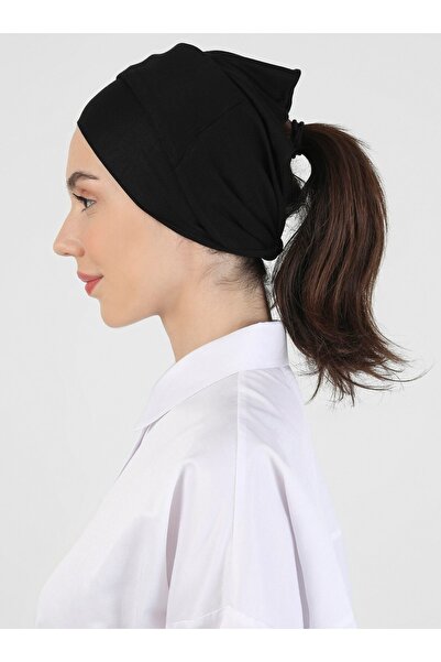 Ecardin Șapcă cu bandă lată - Negru -