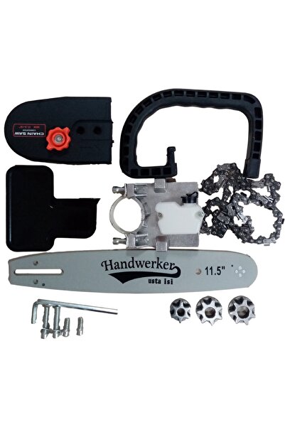 handwerker Avuç Taşlama Makinesi Uyumlu Zincirli Testere Aparatı 35 Cm