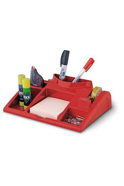 Mas Trendy Desk Organizer A Pen Holder (red)