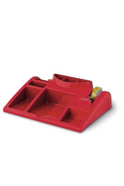 Mas Trendy Desk Organizer A Pen Holder (red)