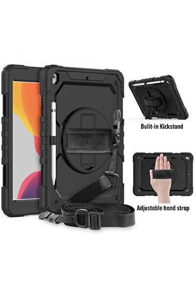 MOBAX Apple Ipad 9. 8. 7. Nesil 10.2" Kılıf Defender Askılı Pars Case Fuji 20...
